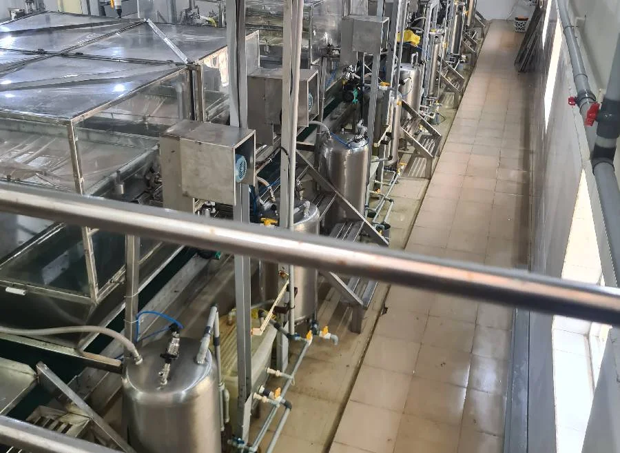 Auto Discharge Spirulina Dewatering System 2