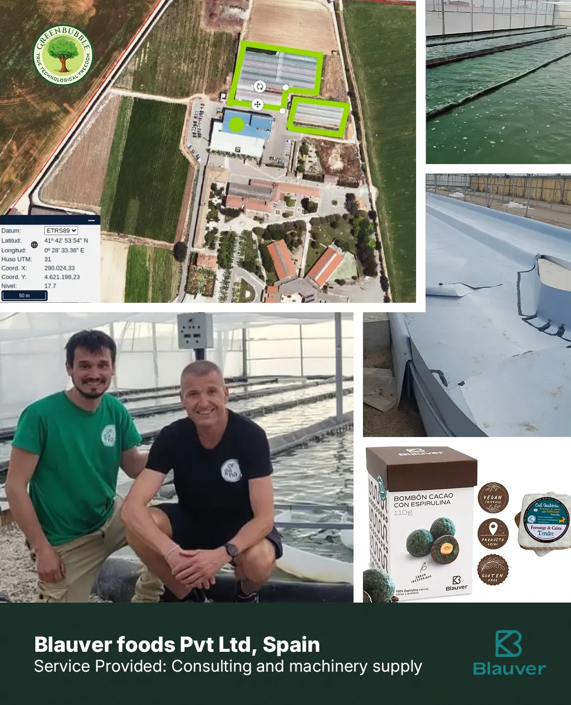 Blauver foods Pvt Ltd, Spain
