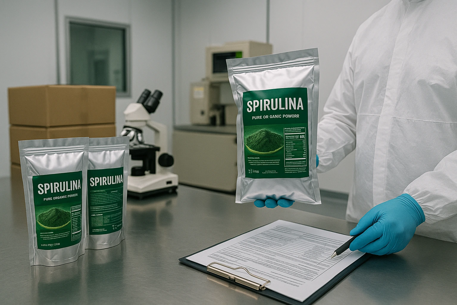 Export-Ready Spirulina Setting Up a Compliant Unit