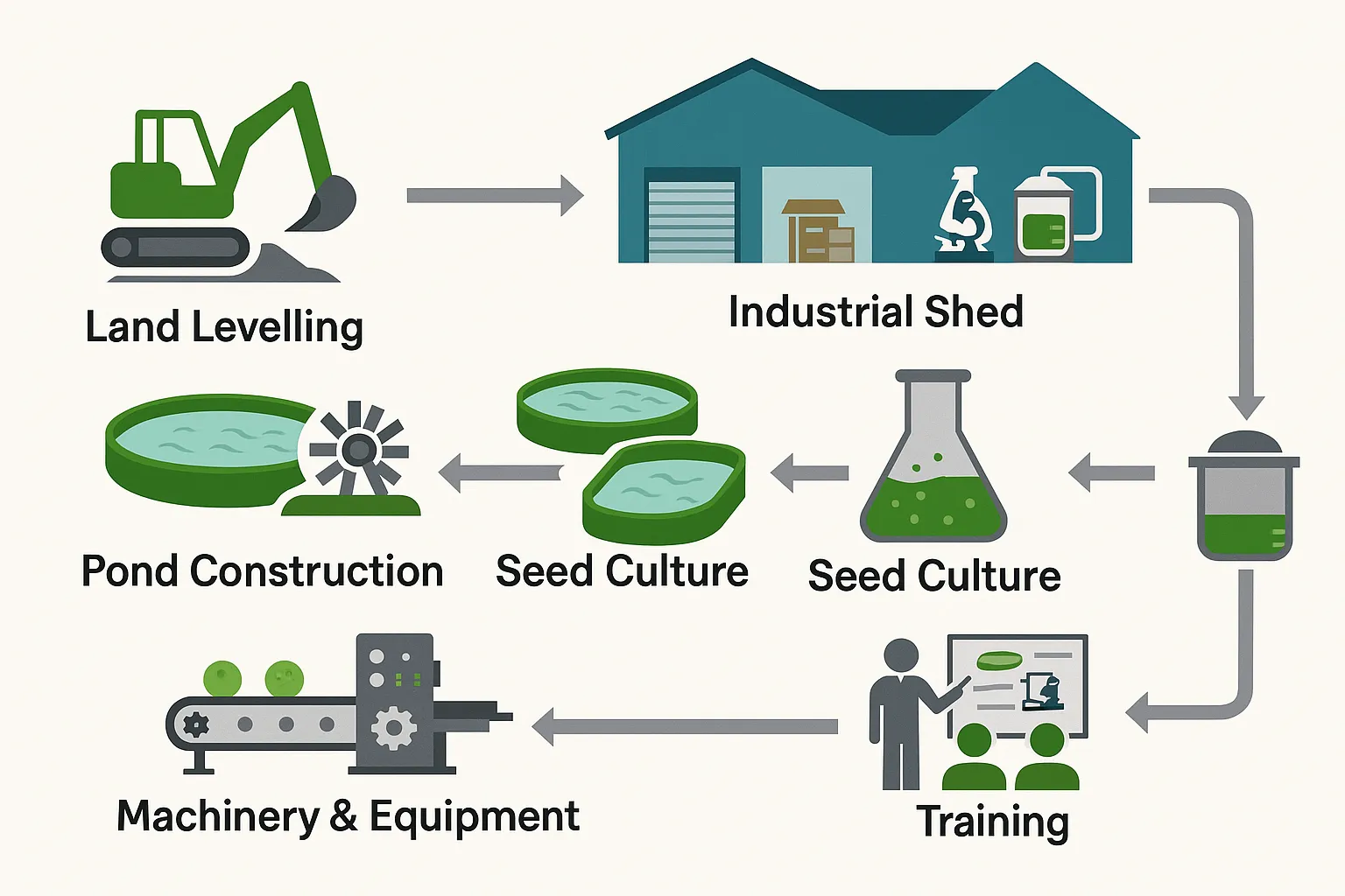 What Goes Into a Spirulina Turnkey Project