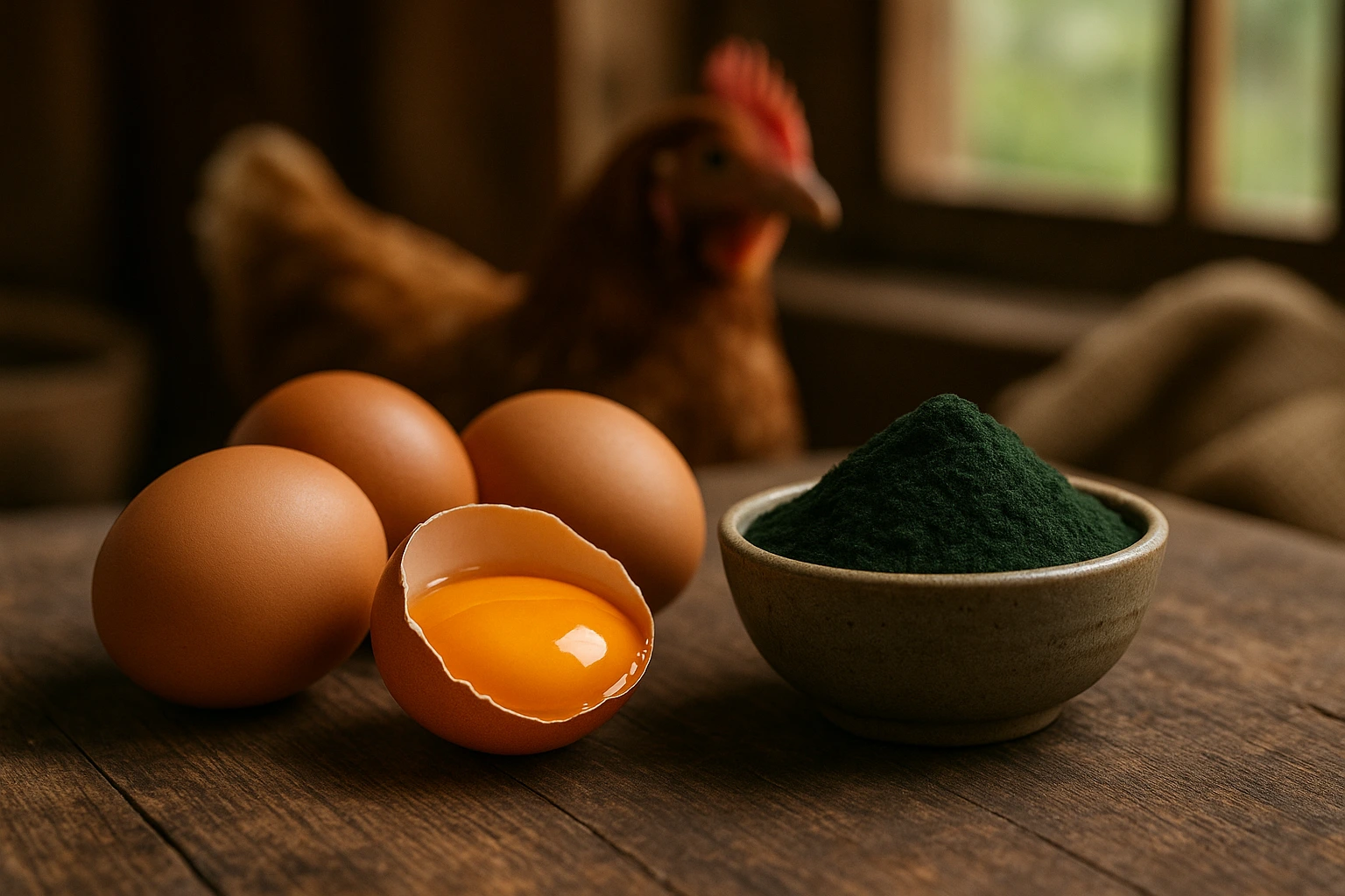 Spirulina for Poultry and Animal Feed