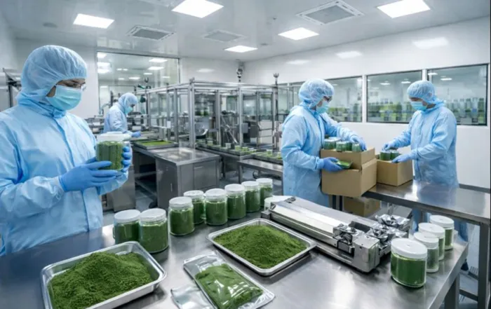 Building a Cleanroom for Spirulina Packaging