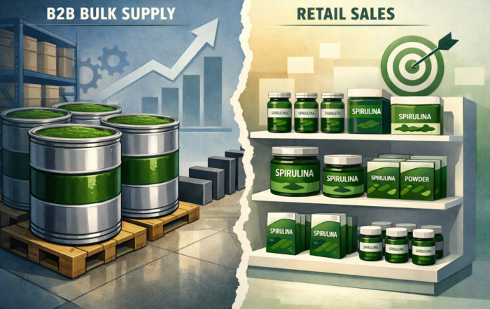 Choosing Between B2B Bulk vs Retail Spirulina Sales