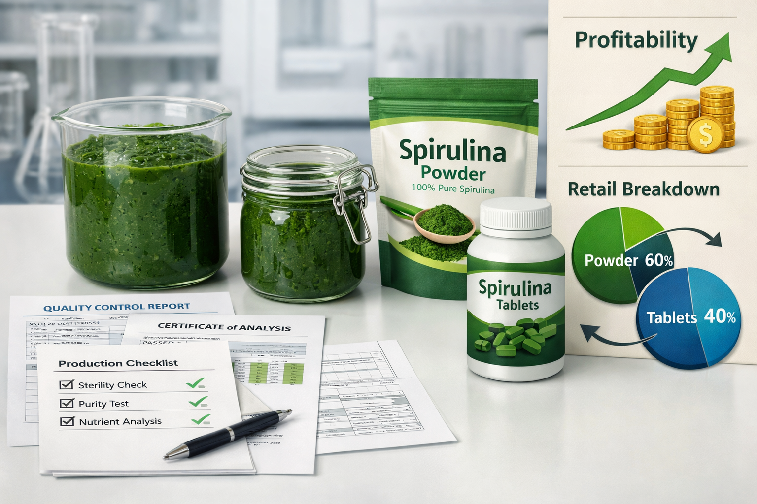 Spirulina Tablet or Powder_ Which is More Profitable_