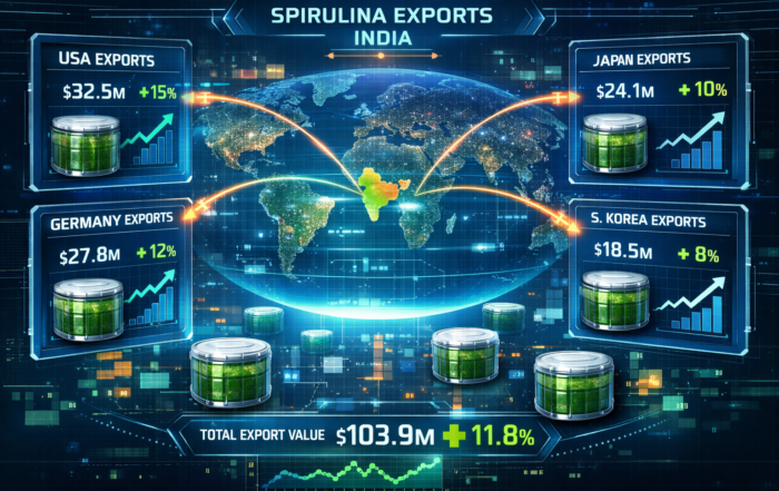 Top Spirulina Export Markets for Indian Producers