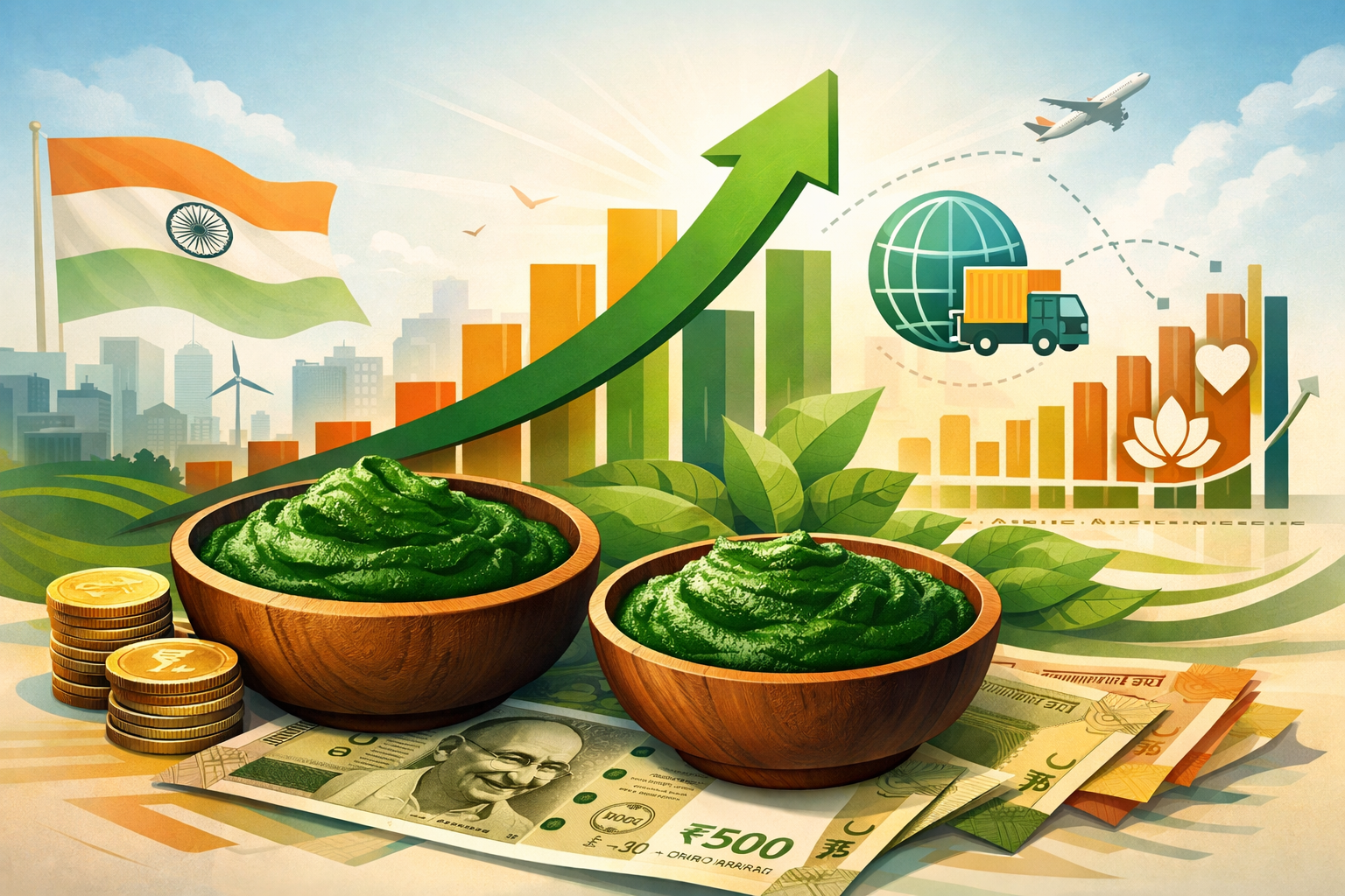 Is there demand for spirulina in India