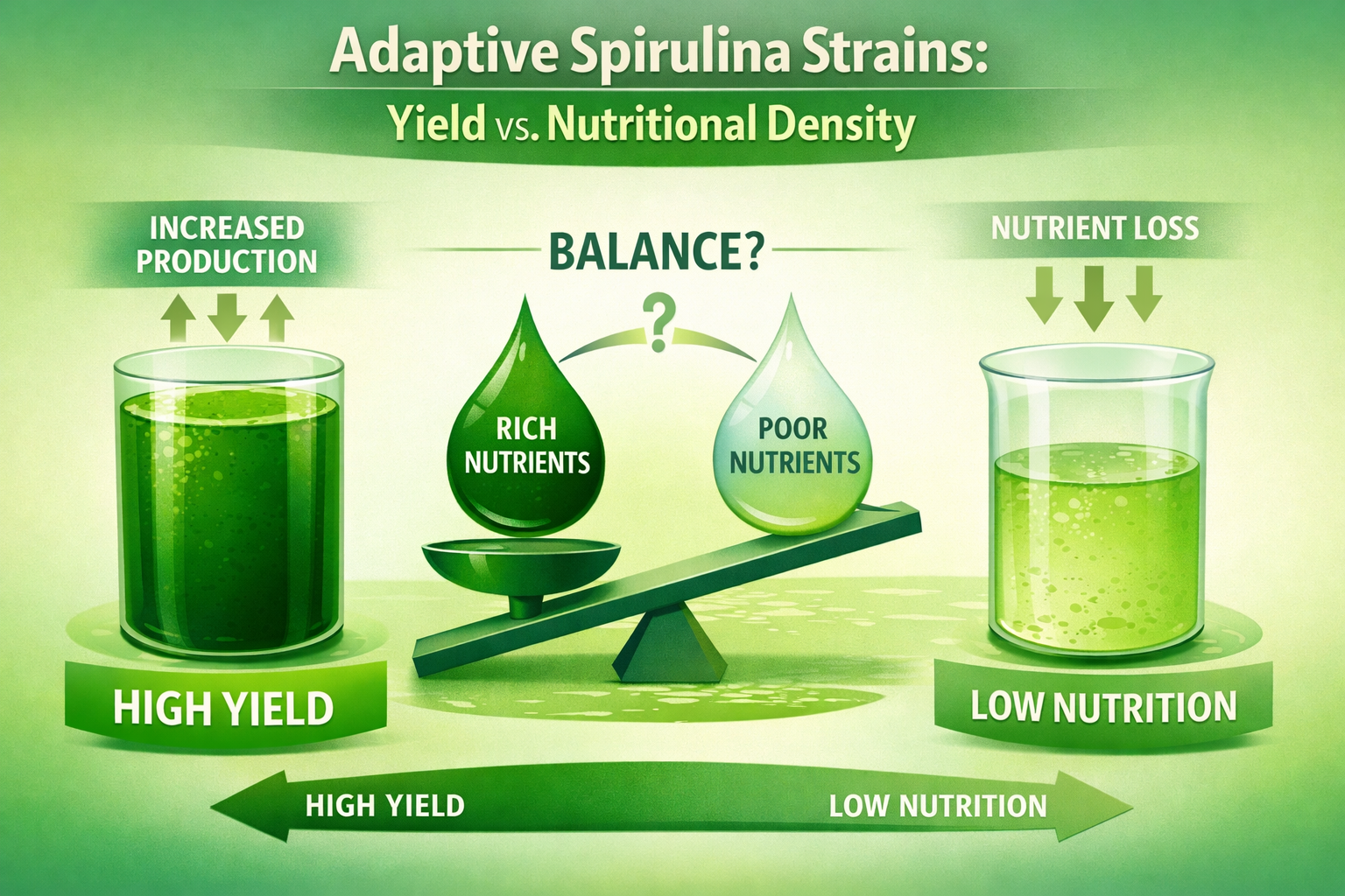Adaptive Spirulina Strains_ Do High-Yield Cultures Lose Nutritional Density_