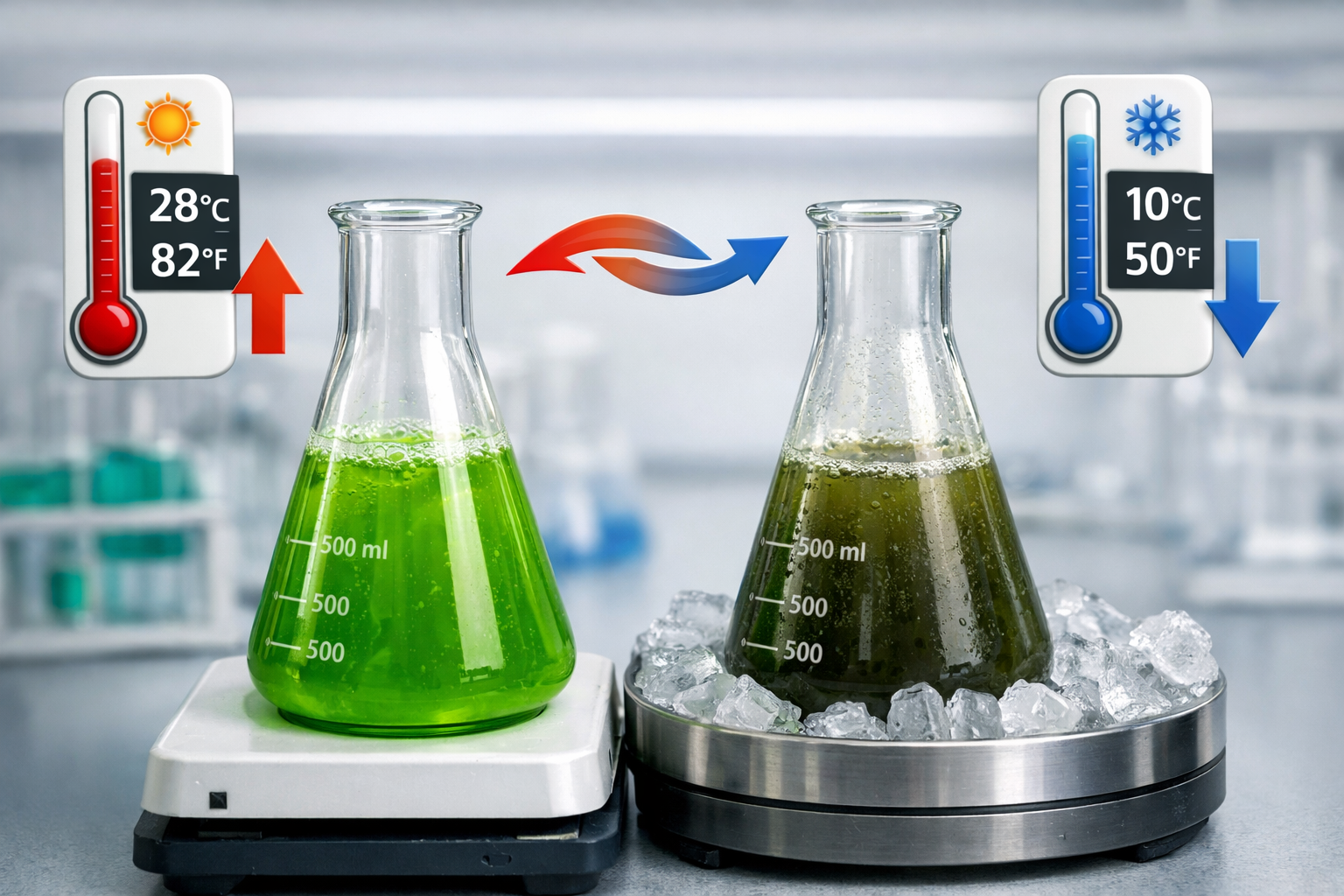 Thermal Shock Response in Spirulina and How to Use It Strategically