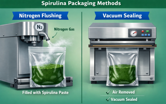 Packaging Atmospheres_ Nitrogen Flushing vs Vacuum Sealing for Spirulina