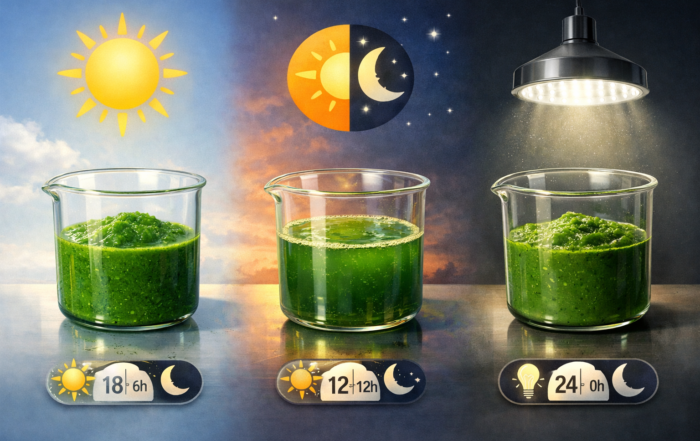 Photoperiod Engineering in Spirulina_ Day–Night Ratios That Improve Yield