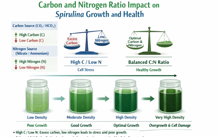 Role of Carbon_ Nitrogen Ratio in High-Density Spirulina Cultivation