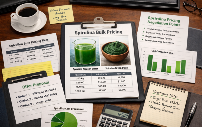 Bulk Spirulina Pricing_ What Drives Buyer Negotiations