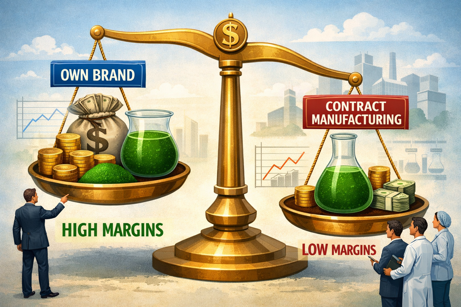 Contract Manufacturing vs Own Brand_ Margin Realities in Spirulina