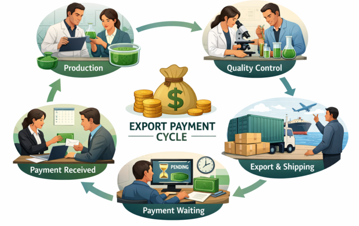 Export Payment Cycles_ Cash-Flow Planning for Spirulina Businesses