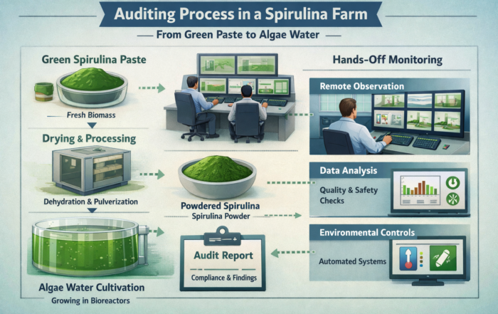 How Buyer Audits Shape Spirulina Farm Operations