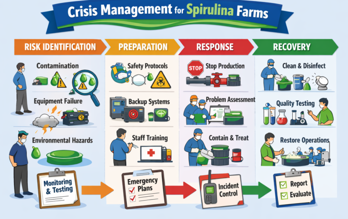 How to Build a Crisis Response Plan for Spirulina Farms