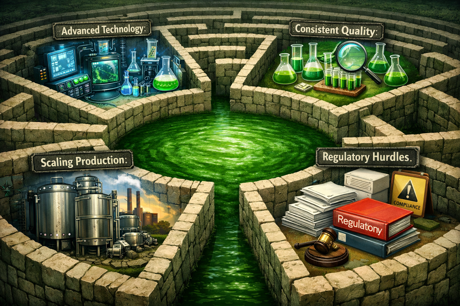 Market Entry Barriers New Spirulina Producers Underestimate