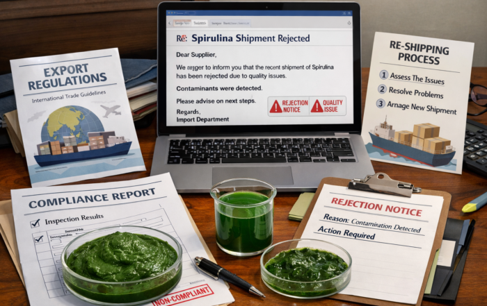 What Happens When a Spirulina Export Shipment Gets Rejected_
