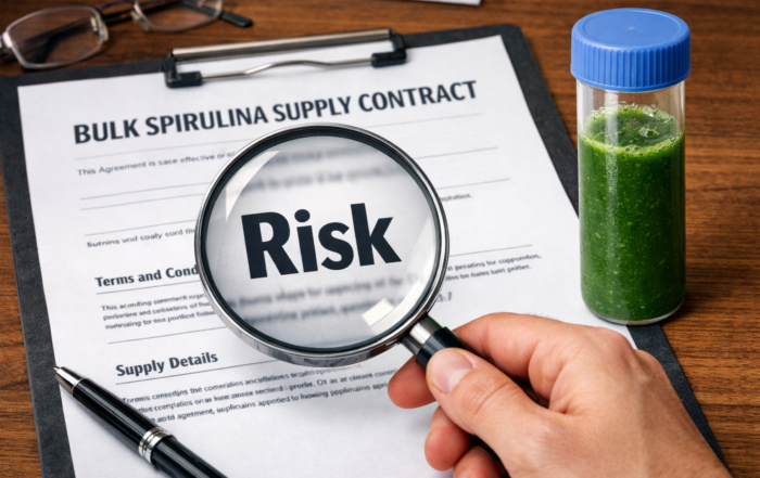 Red Flags in Bulk Spirulina Supply Contracts