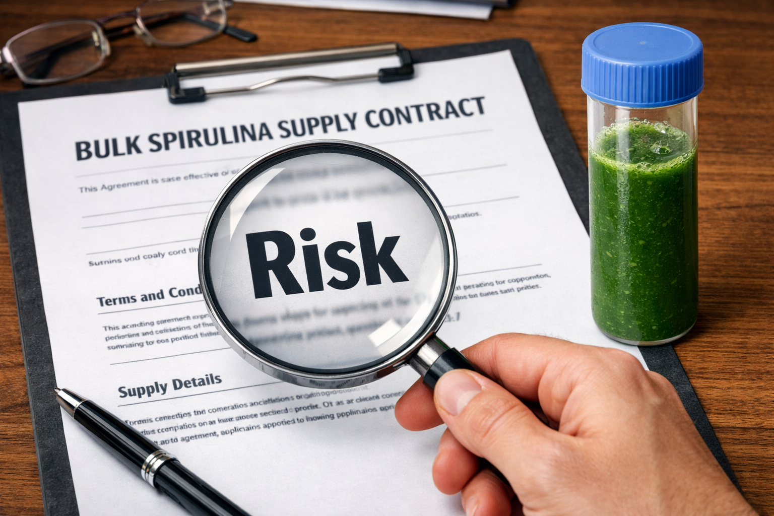 Red Flags in Bulk Spirulina Supply Contracts