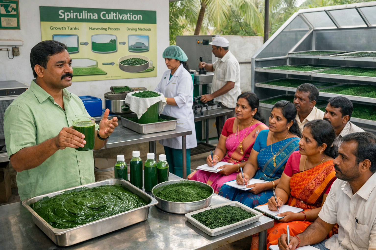 Spirulina Farming in Tamil Nadu_ Setup, Training & Market