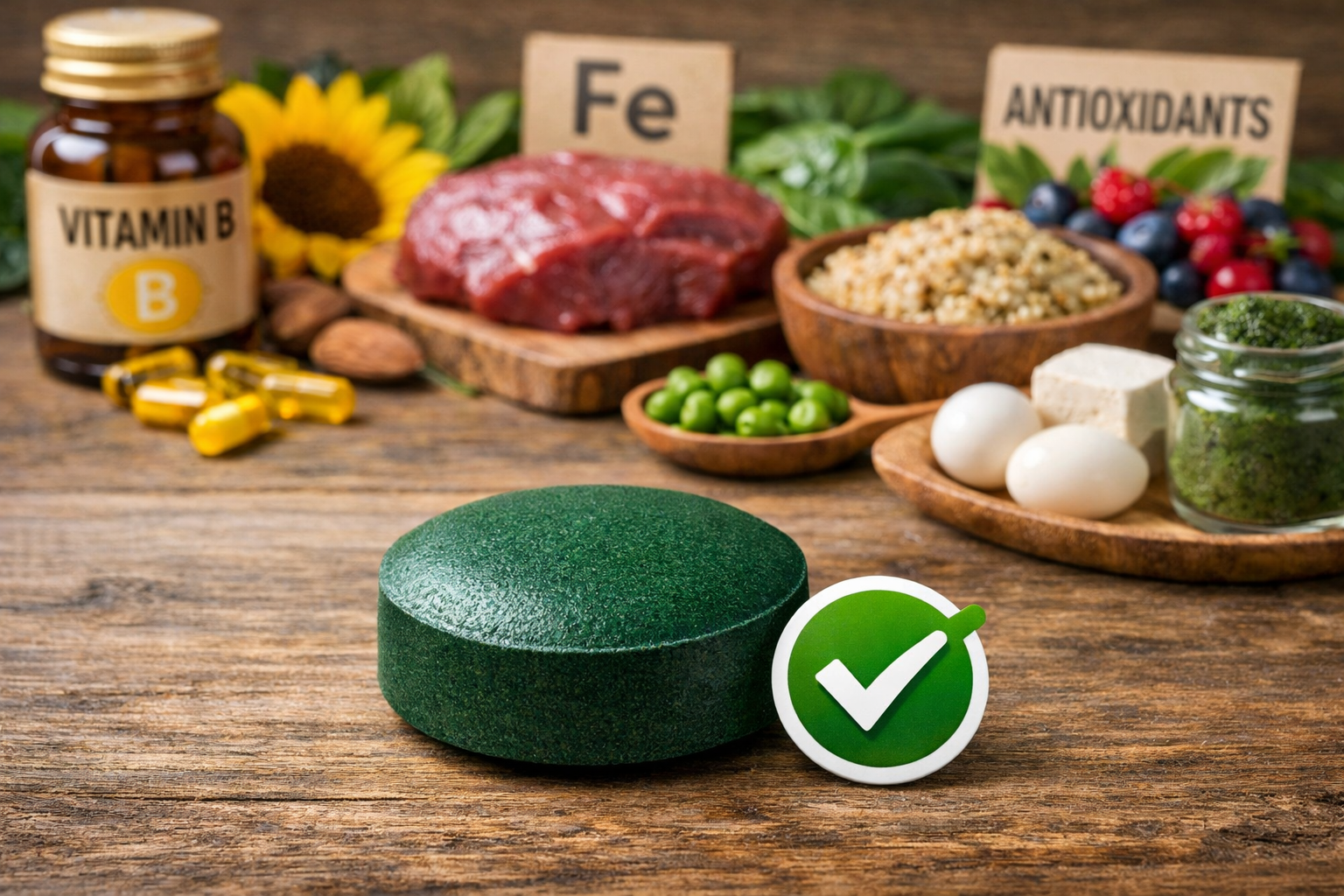 Spirulina Tablet Benefits_ Dosage, Uses, and Safety