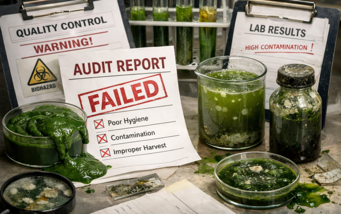 Why Manual Spirulina Farms Fail Certification Audits