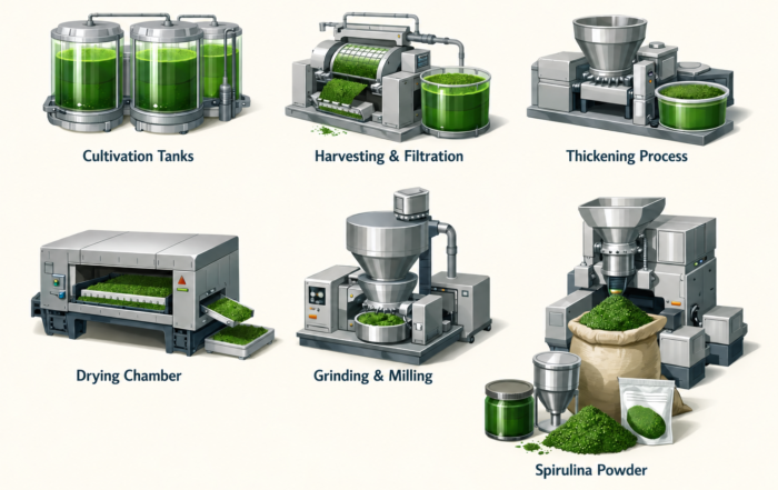 Production of Spirulina_ From Pond to Powder