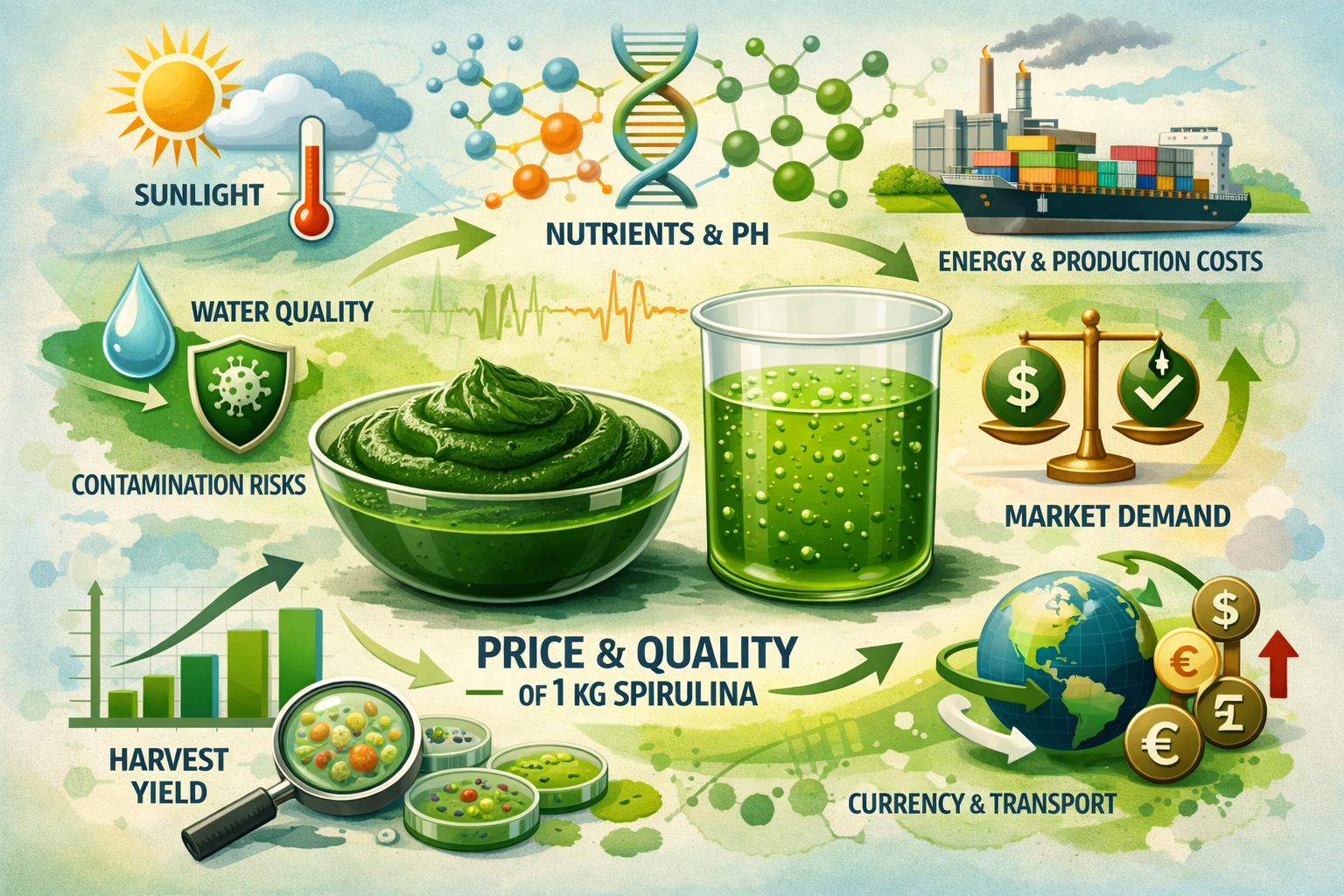 Spirulina 1 Kg Price_ What Affects Cost and Quality_ Spirulina 1 Kg Price_ What Affects Cost and Quality_